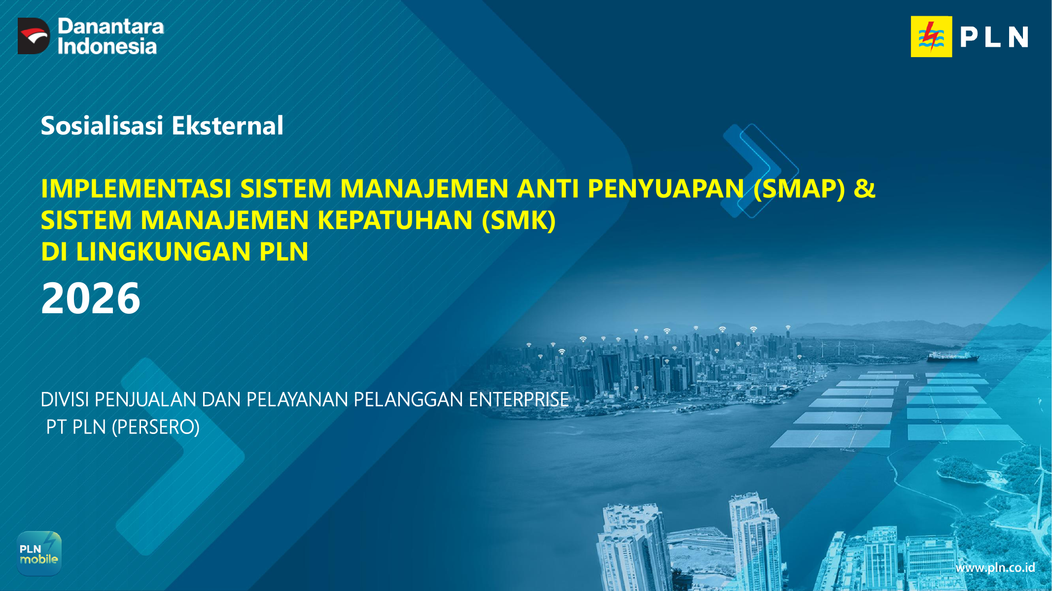 Materi sosialisasi SMAP dan SMK PLN